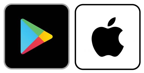Google Play and App Store