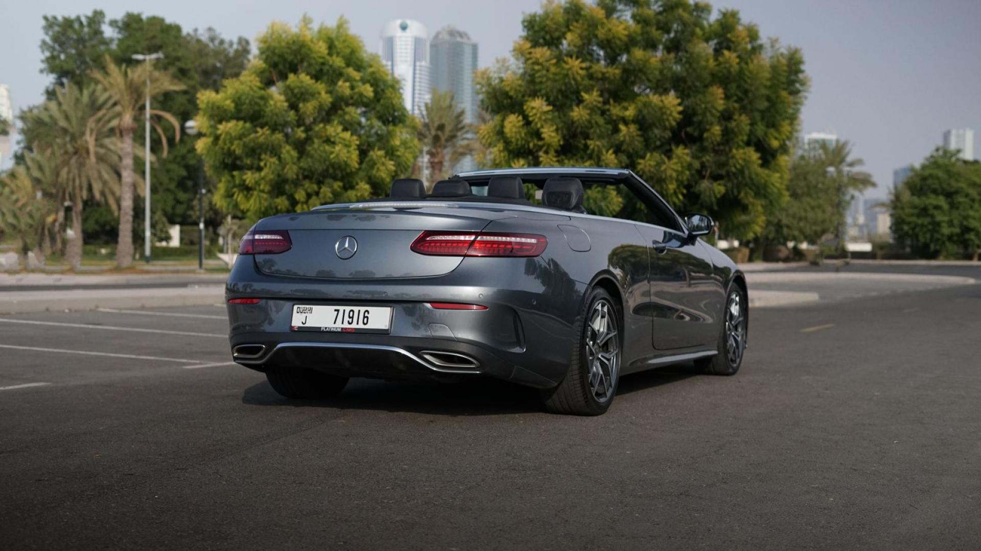 Mercedes E350 convertible