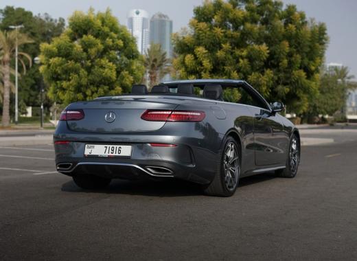 Mercedes E350 convertible