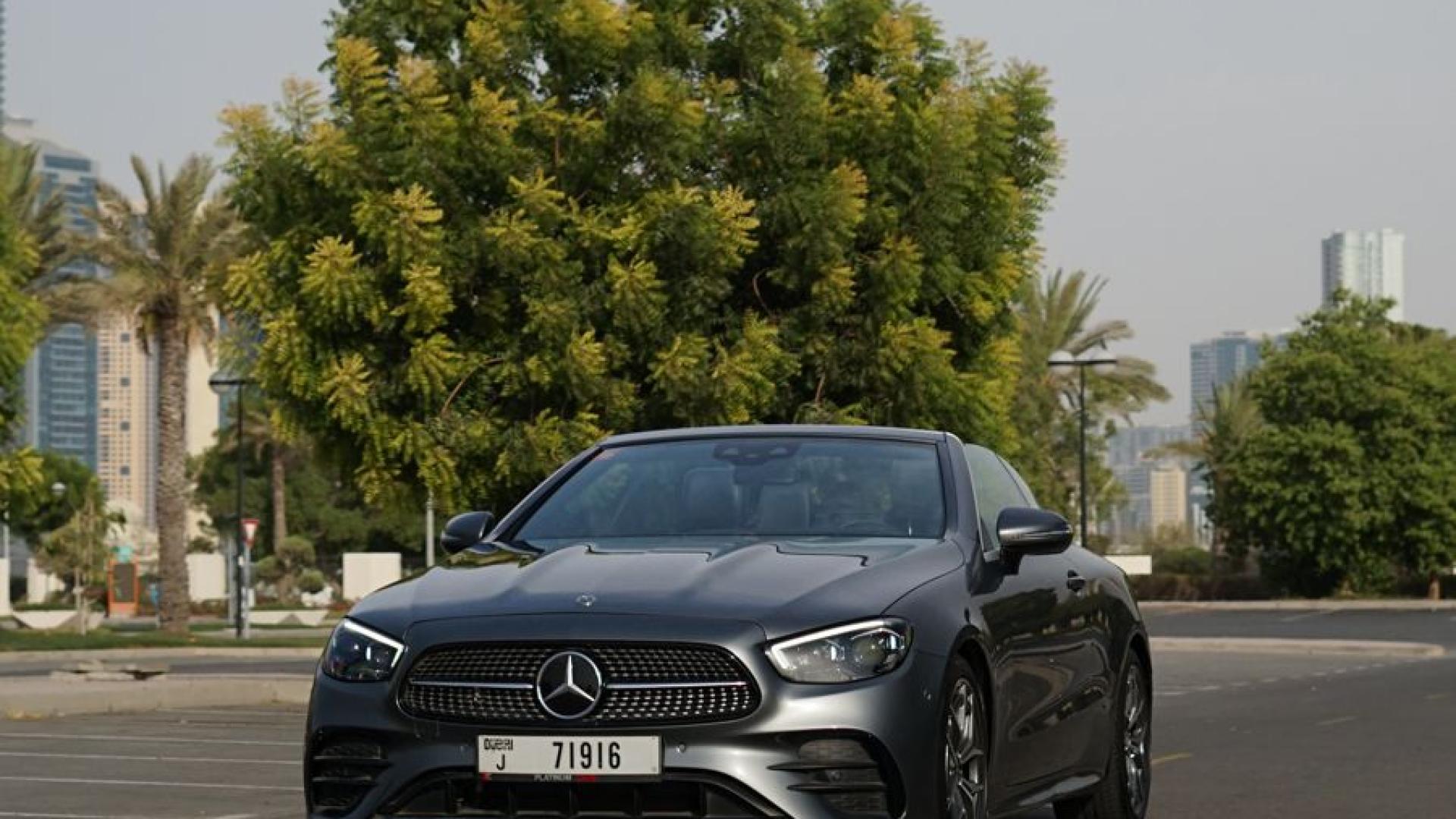 Mercedes E350 convertible