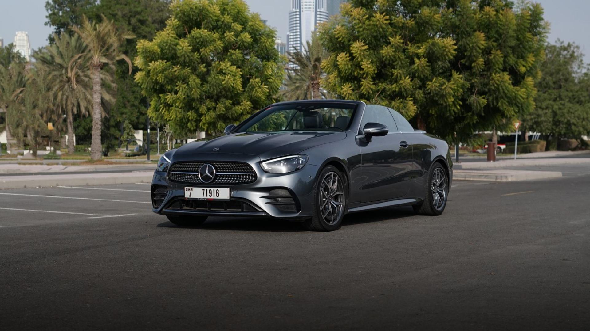 Mercedes E350 convertible